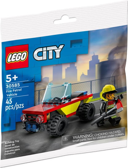 LEGO City, klocki, Patrol Straży Pożarnej, 30585 LEGO