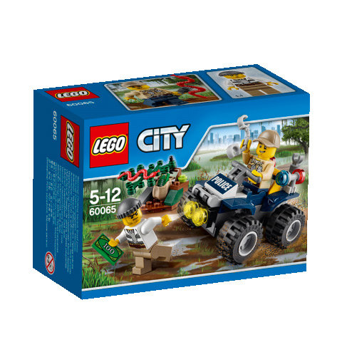 LEGO City, klocki Patrolowy quad, 60065 LEGO