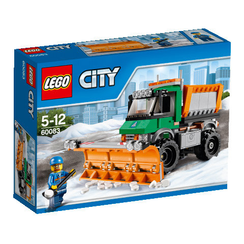 LEGO City, klocki Pług śnieżny, 60083 LEGO