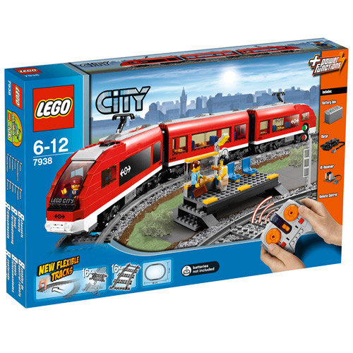 LEGO City, klocki Pociąg osobowy, 7938 LEGO