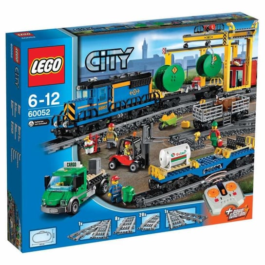 LEGO City, klocki Pociąg towarowy, 60052 LEGO