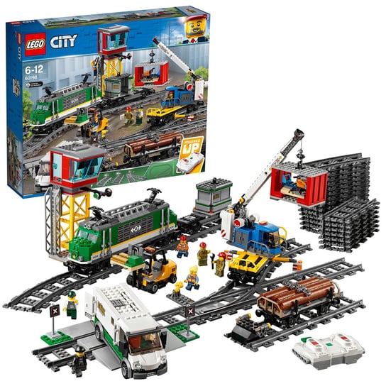 LEGO City, klocki Pociąg towarowy, 60198 LEGO