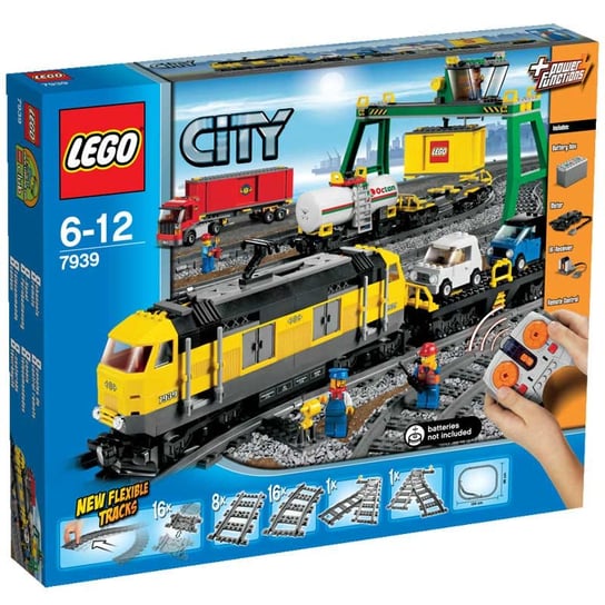 LEGO City, klocki Pociąg towarowy, 7939 LEGO