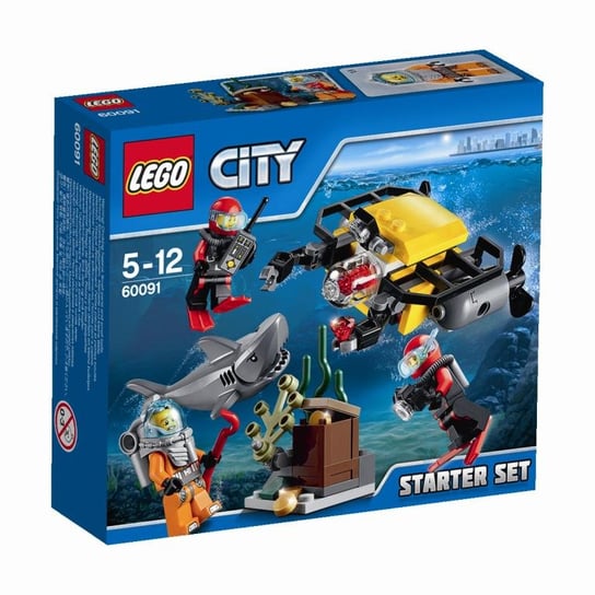 LEGO City, klocki Podwodny świat, zestaw startowy, 60091 LEGO