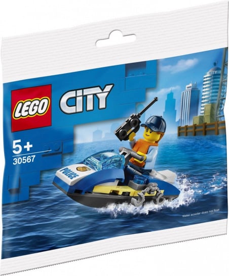 LEGO City, Klocki Policyjny Skuter Wodny, 30567 LEGO
