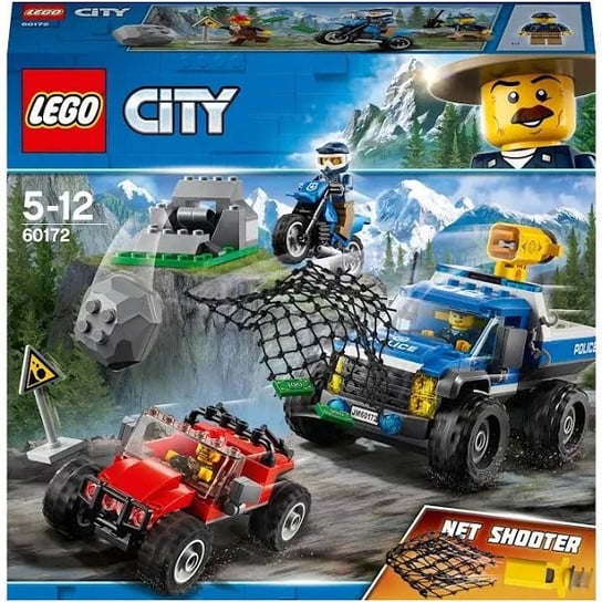 LEGO City, klocki Pościg górską drogą, 60172 LEGO