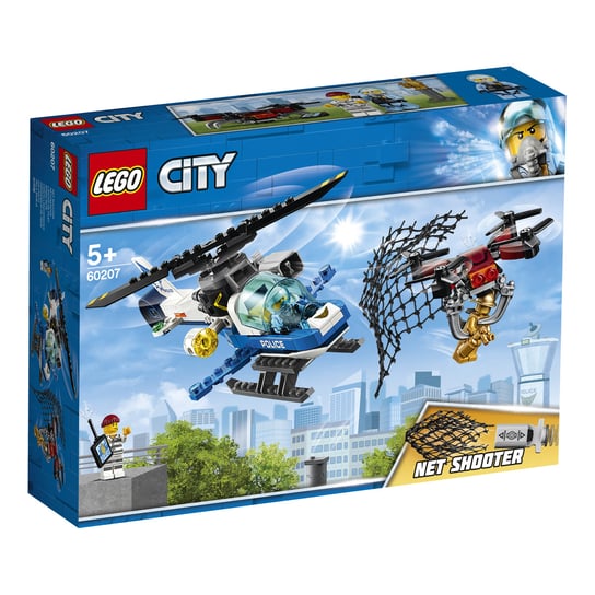 LEGO City, klocki Pościg policyjnym dronem, 60207 LEGO