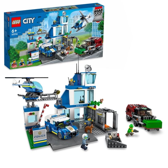 LEGO City, klocki, Posterunek policji, 60316 LEGO