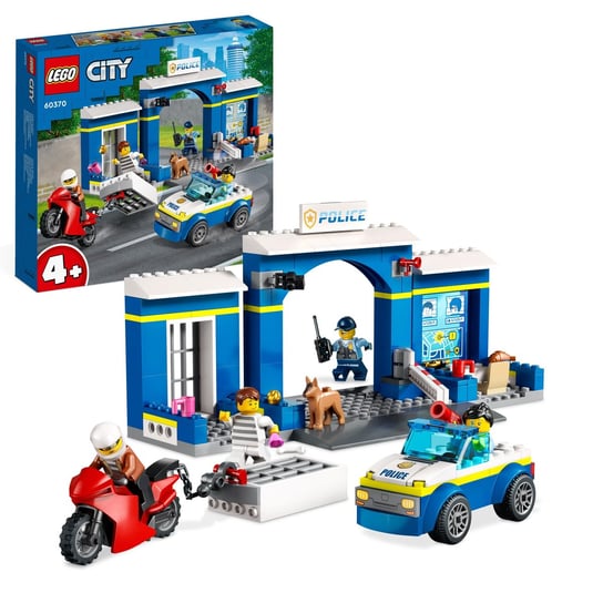 LEGO City, klocki, Posterunek policji - pościg, 60370 LEGO