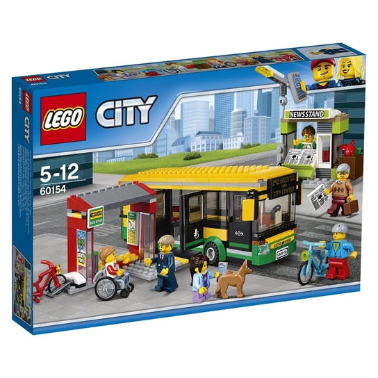 LEGO City, klocki Przystanek autobusowy, 60154 LEGO