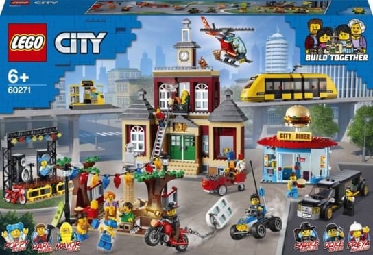 LEGO City, klocki, Rynek, 60271 LEGO