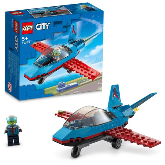 LEGO City, klocki, Samolot Kaskaderski, 60323 LEGO