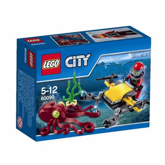 LEGO City, klocki Skuter głębinowy, 60090 LEGO