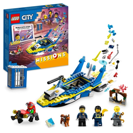 LEGO City, klocki, Śledztwa wodnej policji, 60355 LEGO