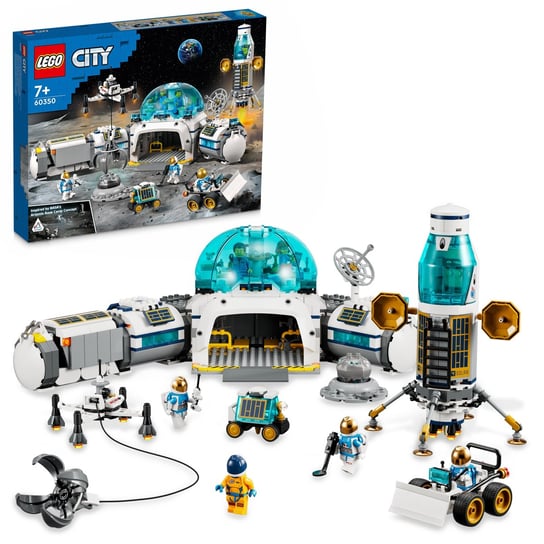 LEGO City, klocki, Stacja badawcza na Księżycu, 60350 LEGO