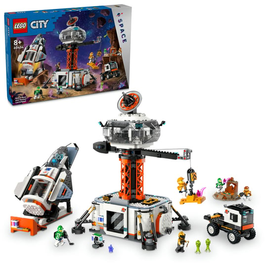 LEGO City, klocki, Stacja kosmiczna i stanowisko startowe rakiety, 60434 LEGO