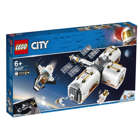 LEGO City, klocki Stacja kosmiczna na Księżycu, 60227 LEGO
