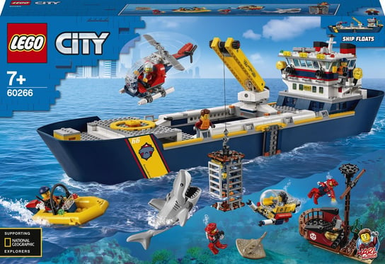 LEGO City, klocki Statek badaczy oceanu, 60266 LEGO