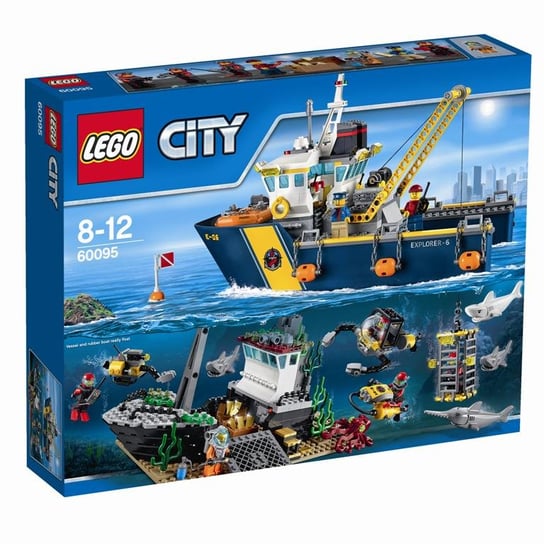 LEGO City, klocki Statek do badań głębinowych, 60095 LEGO