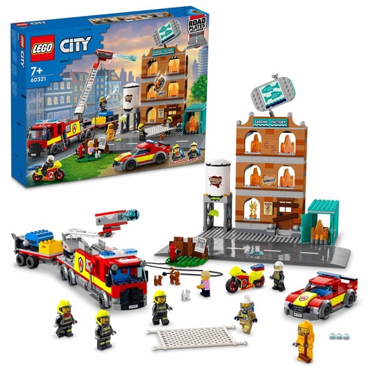 LEGO City, klocki, Straż pożarna, 60321 LEGO