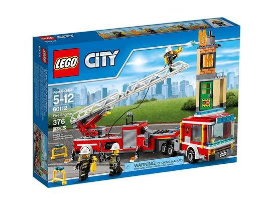 LEGO City, klocki Straż Pożarna Wóz Strażacki, 60112 LEGO