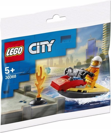 LEGO City, klocki Strażacki Skuter Wodny 30368 5+ LEGO LEGO
