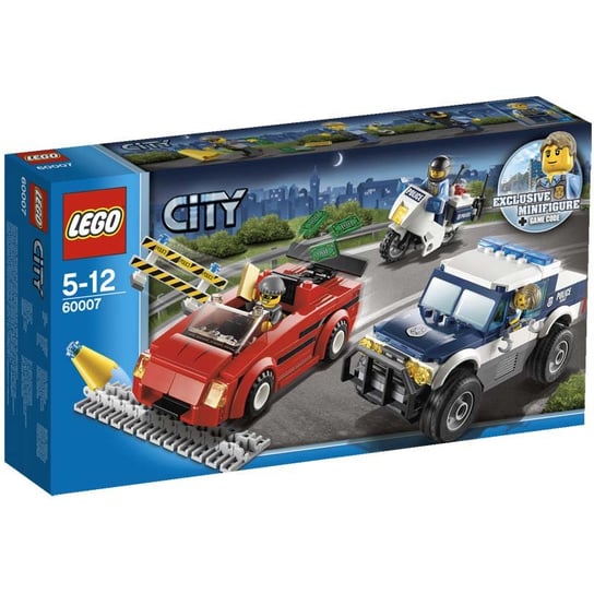 LEGO City, klocki Superszybki pościg, 60007 LEGO