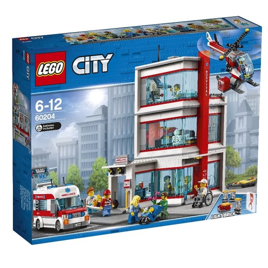 LEGO City, klocki Szpital, 60204 LEGO