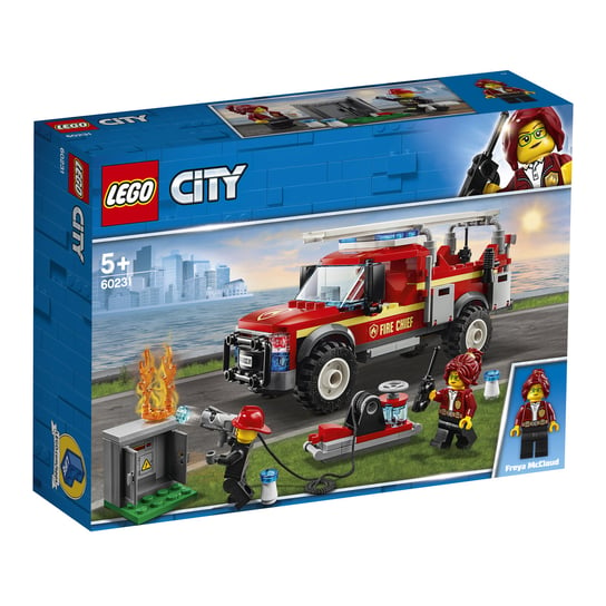 LEGO City, klocki Terenówka komendantki straży pożarnej, 60231 LEGO