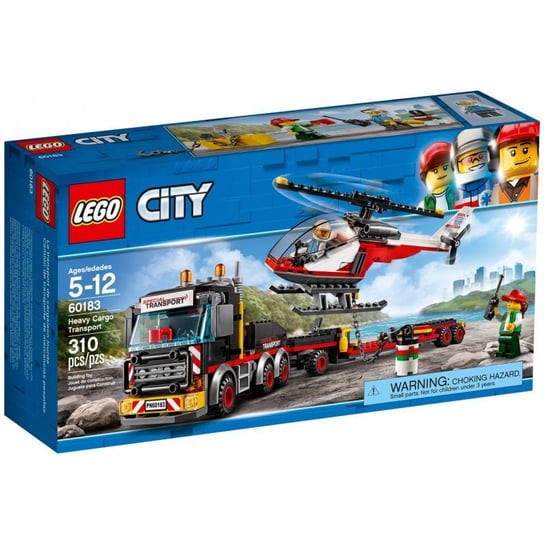 LEGO City, klocki Transporter ciężkich ładunków, 60183 LEGO