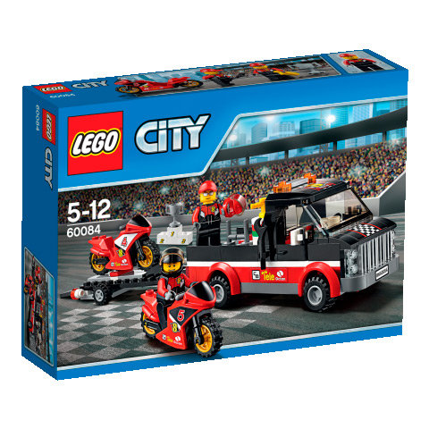 LEGO City, klocki Transporter motocykli, 60084 LEGO