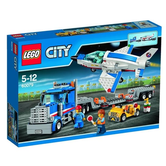 LEGO City, klocki Transporter odrzutowca, 60079 LEGO