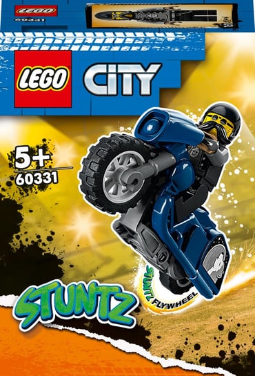 LEGO City, klocki, Turystyczny motocykl kaskaderski, 60331 LEGO