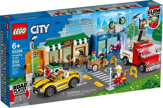 LEGO City, klocki Ulica handlowa, 60306 LEGO