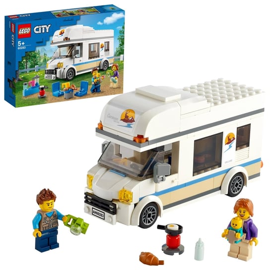 LEGO City, klocki Wakacyjny kamper, 60283 LEGO