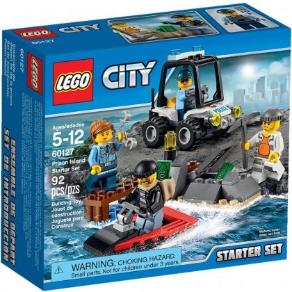 LEGO City, klocki Więzienna Wyspa, zestaw startowy, 60127 LEGO
