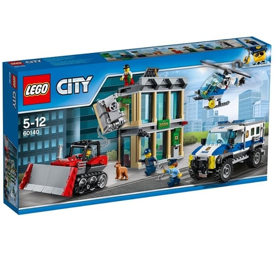 LEGO City, klocki Włamanie buldożerem, 60140 LEGO