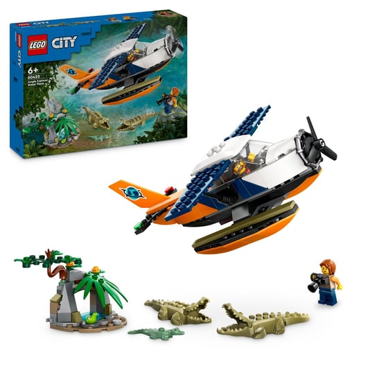 LEGO City, klocki, Wodolot badaczki dżungli, 60425 LEGO