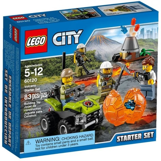 LEGO City, klocki Wulkan, 60120 LEGO