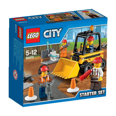 LEGO City, klocki Wyburzanie, zestaw startowy, 60072 LEGO