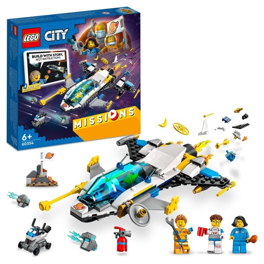 LEGO City, klocki, Wyprawy badawcze statkiem marsjańskim, 60354 LEGO