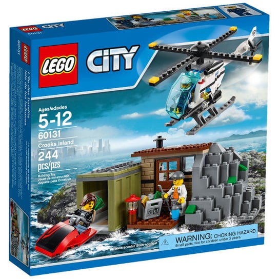LEGO City, klocki Wyspa rabusiów, 60131 LEGO