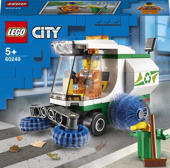 LEGO City, klocki Zamiatarka, 60249 LEGO