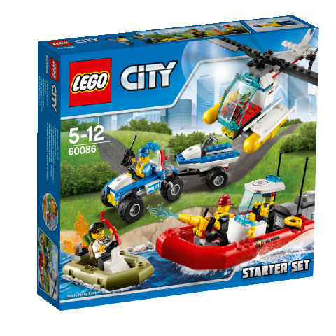LEGO City, klocki, zestaw startowy, 60086 LEGO