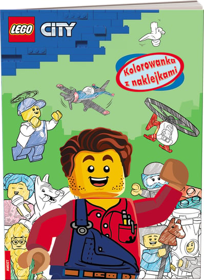 LEGO City. Kolorowanka z naklejkami Opracowanie zbiorowe