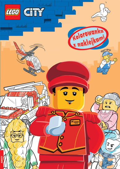 LEGO City. Kolorowanka z naklejkami Opracowanie zbiorowe