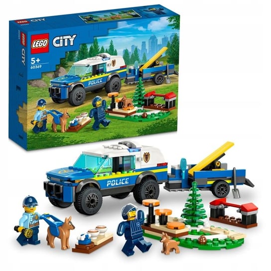 LEGO City - Policja Szkolenie psów policyjnych z Terenówka ZESTAW LEGO PREZENT DLA CHŁOPCA DZIEWCZYNKI DZIECI LEGO