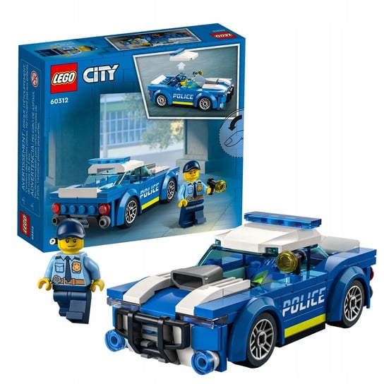 LEGO City Radiowóz Policja Zestaw Klocków Lego 60312 LEGO