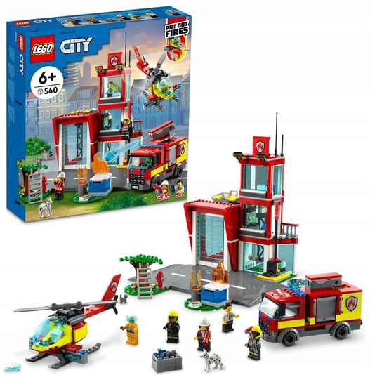 LEGO City Remiza strażacka 60320 LEGO