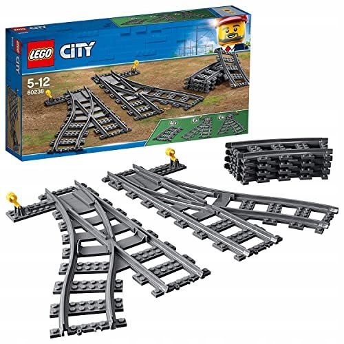 LEGO CITY Zwrotnice (60238) KLOCKI PREZENT LEGO